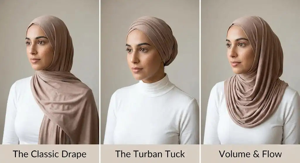 3 step guide to Style Modal Hijab for Any Occasion