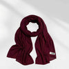 Bamboo Maroon Modal Hijab from Wazi Empire