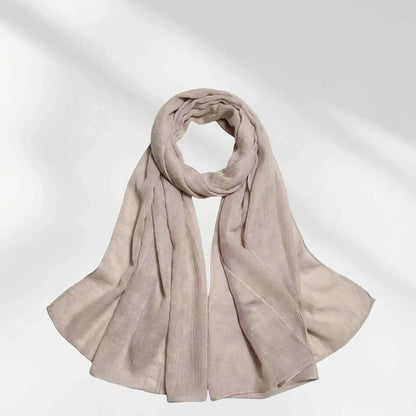 Beige Hijab from Wazi Empire