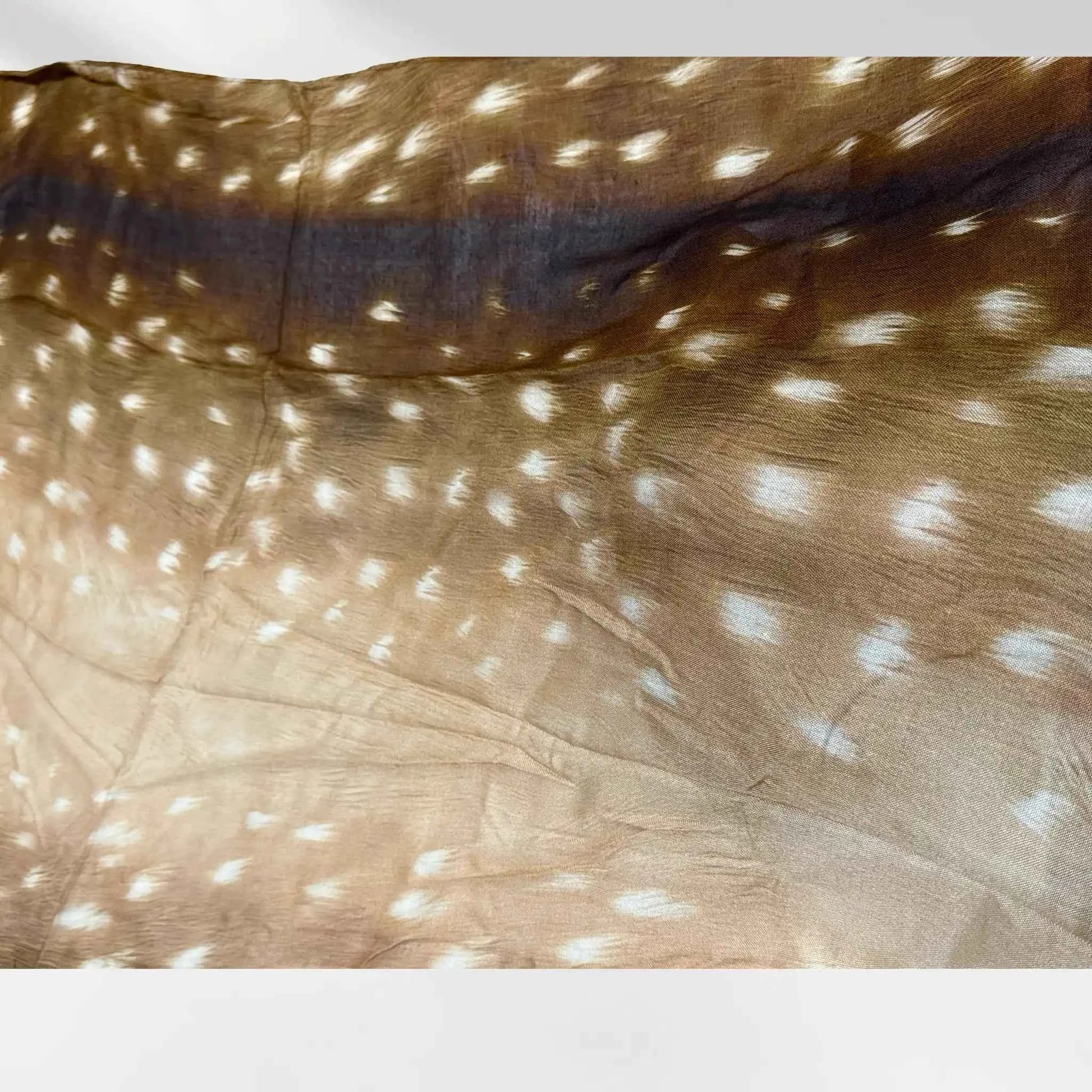 Golden Fawn Printed Bamboo Modal Hijab by Wazi Empire