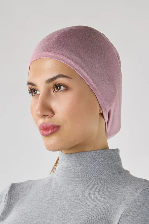 2-in-1 Hijab with Inner Cap – Ready-to-Wear Stretchy & Breathable Headscarf