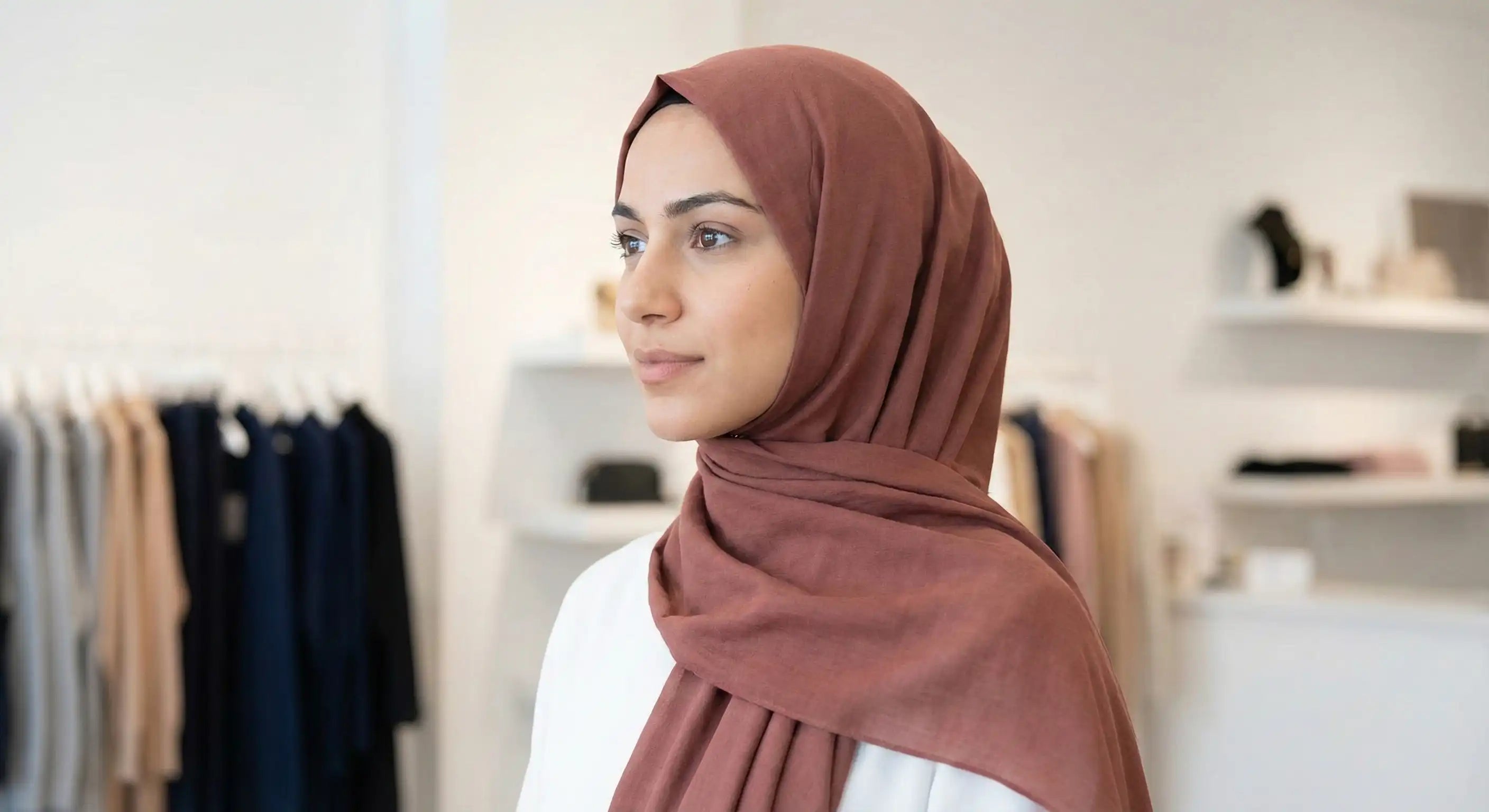 Premium Cotton Hijab USA at Wazi Empire