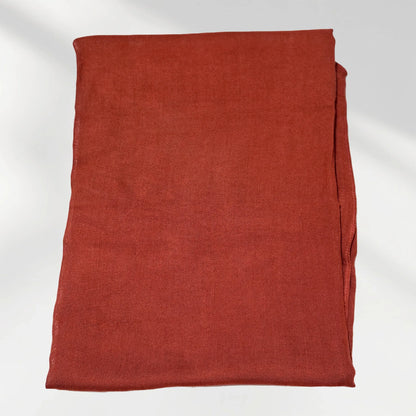Wazi Empire Brick Color Bamboo Modal Single Hijab