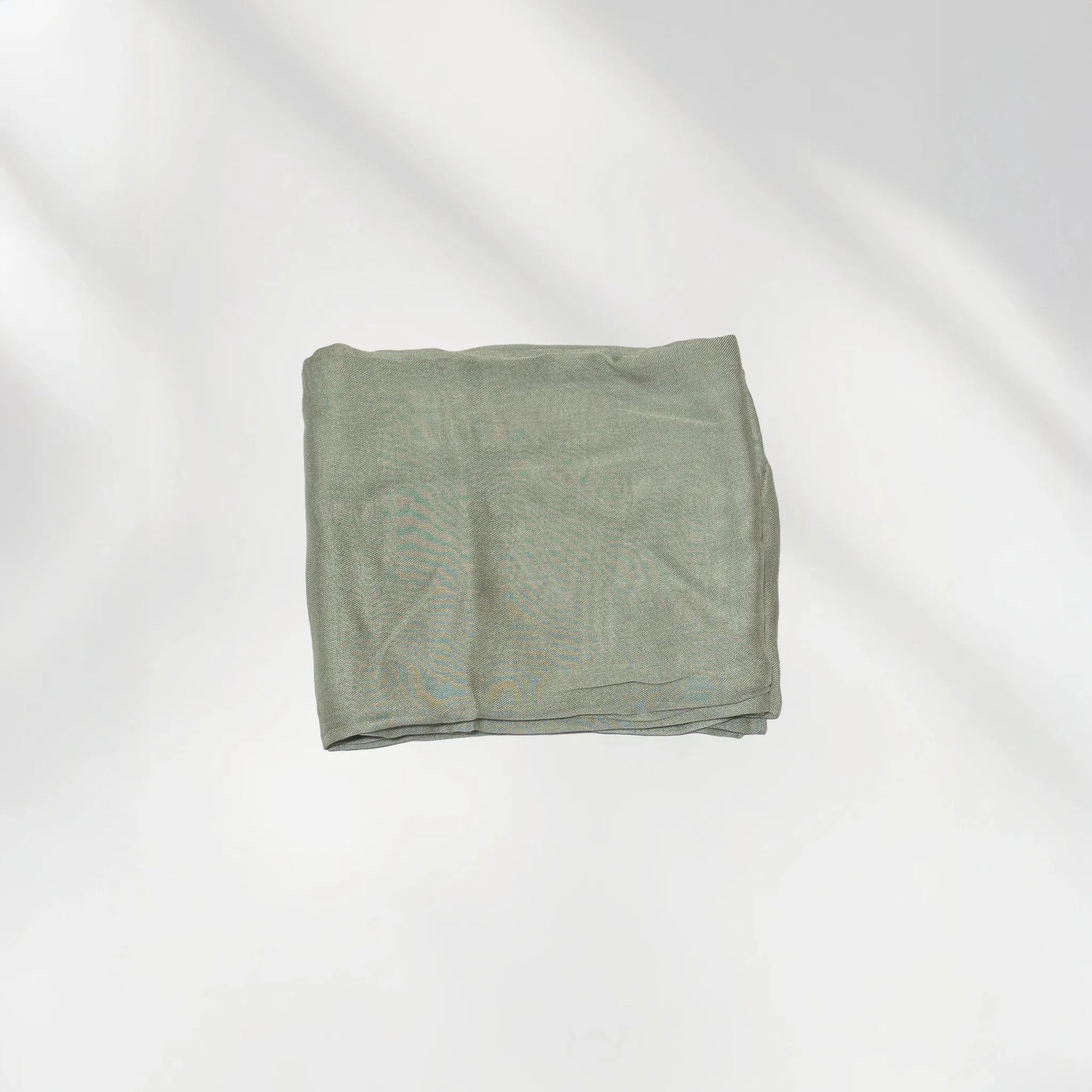 Wazi Empire Muted Green Color Bamboo Modal Hijab