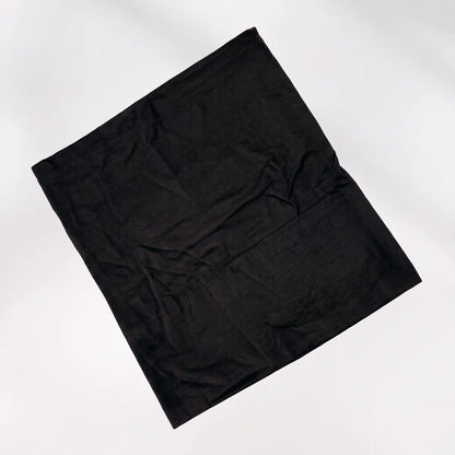Black stretchy jersey hijab cap included free with the set
