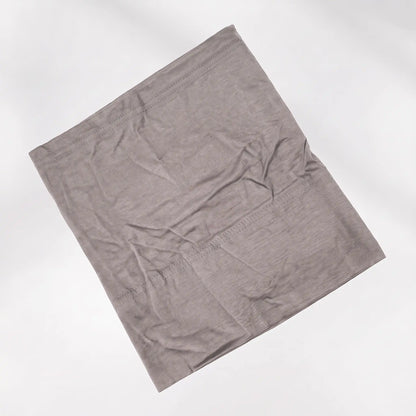 Grey stretchy jersey hijab cap included free with the set